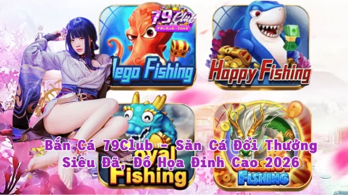 Bắn cá 79club săn cá Đổi thưởng siêu Đã Đồ họa Đỉnh cao 2026