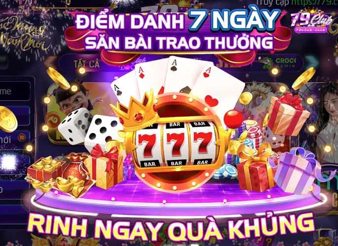 Diem-danh-7ngay-79club Điểm danh 7 ngày 79club chỉ cần vào mỗi ngày là có quà