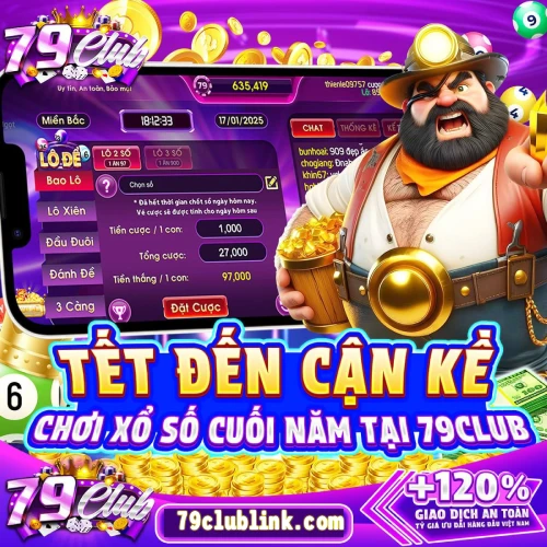 Xo-so-lo-de79club-cuoi-nam Khuyến mãi lì xì xổ số 79club nạp càng nhiều nhận càng Đậm Đến 282